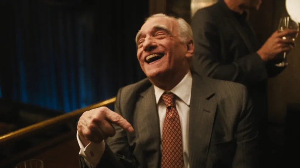 Martin Scorsese in “The Studio” (Image courtesy of Apple TV+)